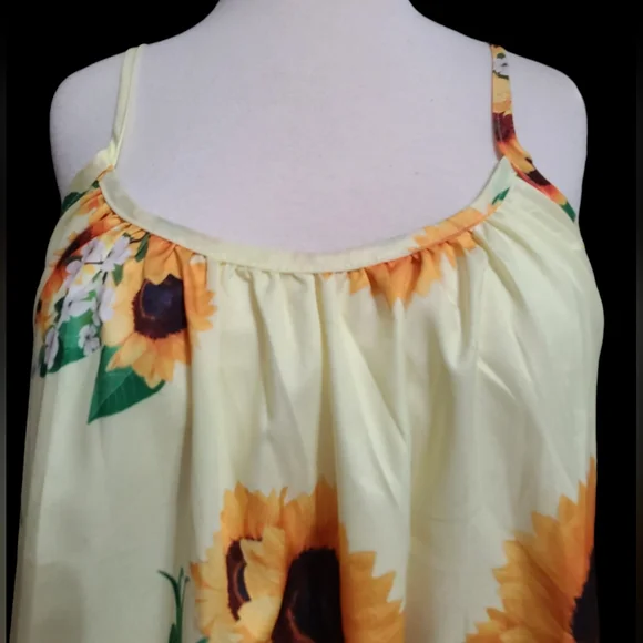 Unknown brand size L yellow dress - Picture 6 of 9